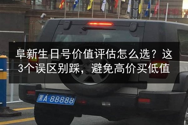 阜新生日号价值评估怎么选？这3个误区别踩，避免高价买低值 第3张