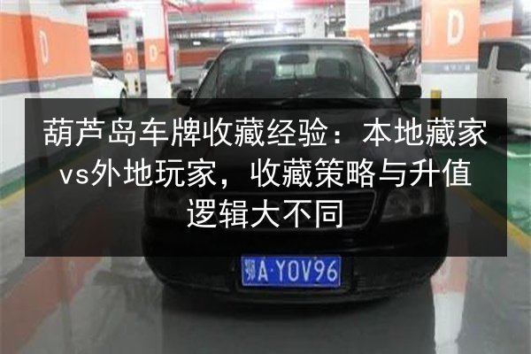 葫芦岛车牌收藏经验:本地藏家vs外地玩家,收藏策略与升值逻辑大不同 第3张 葫芦岛车牌收藏经验:本地藏家vs外地玩家,收藏策略与升值逻辑大不同 第3张