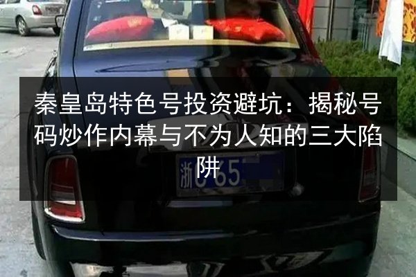 秦皇岛特色号投资避坑:揭秘号码炒作内幕与不为人知的三大陷阱 第2张 秦皇岛特色号投资避坑:揭秘号码炒作内幕与不为人知的三大陷阱 第2张