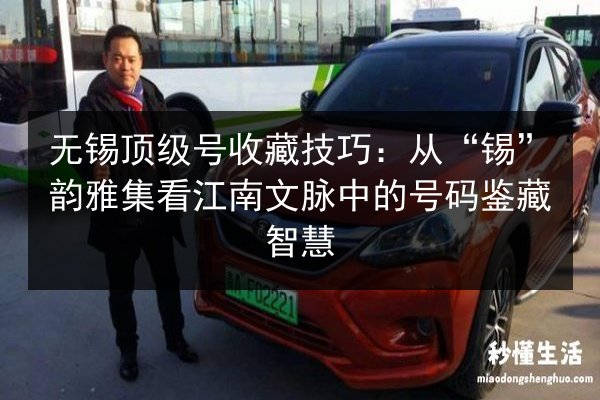 无锡顶级号收藏技巧：从“锡”韵雅集看江南文脉中的号码鉴藏智慧