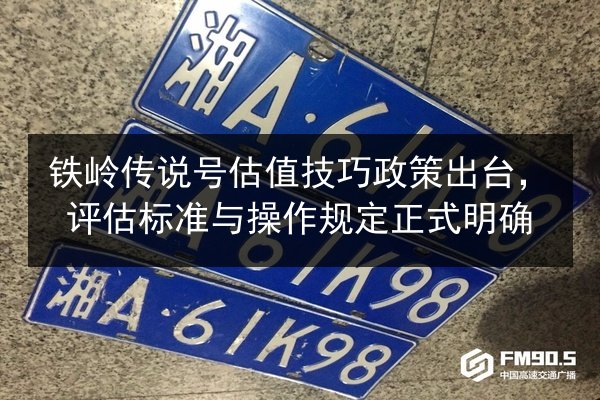 铁岭传说号估值技巧政策出台，评估标准与操作规定正式明确