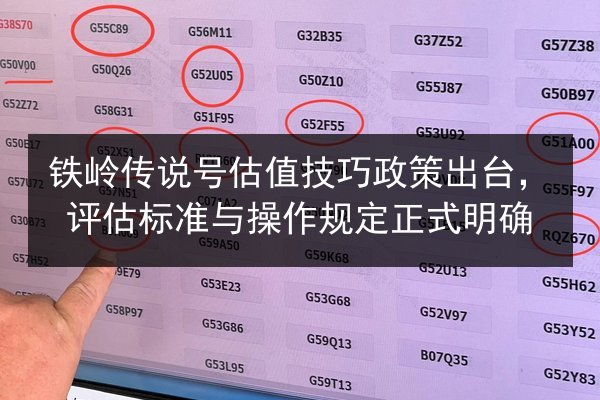 铁岭传说号估值技巧政策出台，评估标准与操作规定正式明确 第2张