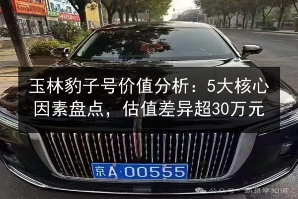 玉林豹子号价值分析：5大核心因素盘点，估值差异超30万元