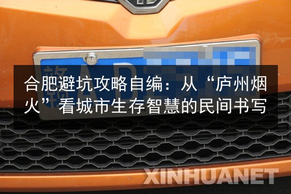 合肥避坑攻略自编:从“庐州烟火”看城市生存智慧的民间书写 第2张 合肥避坑攻略自编:从“庐州烟火”看城市生存智慧的民间书写 第2张