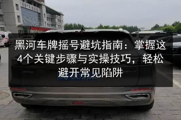 黑河车牌摇号避坑指南：掌握这4个关键步骤与实操技巧，轻松避开常见陷阱 第2张
