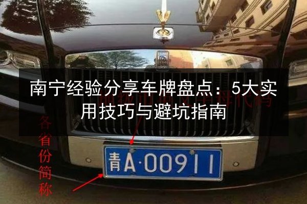 南宁经验分享车牌盘点：5大实用技巧与避坑指南