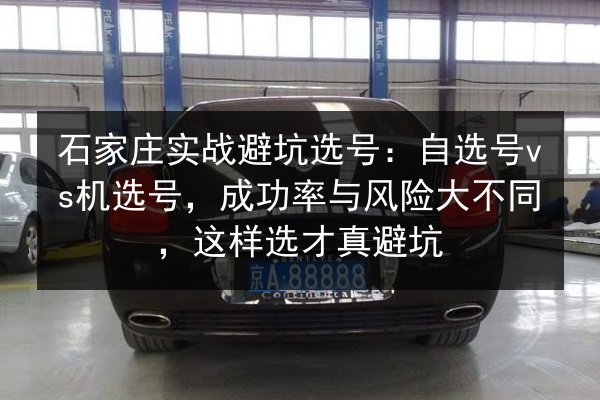 石家庄实战避坑选号：自选号vs机选号，成功率与风险大不同，这样选才真避坑