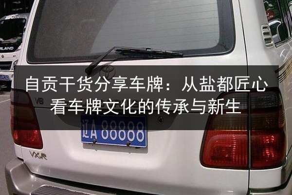 自贡干货分享车牌：从盐都匠心看车牌文化的传承与新生