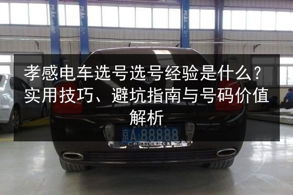 孝感电车选号选号经验是什么？实用技巧、避坑指南与号码价值解析