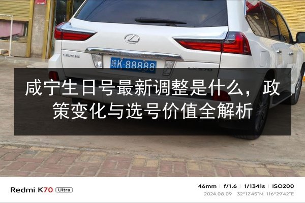 咸宁生日号最新调整是什么，政策变化与选号价值全解析