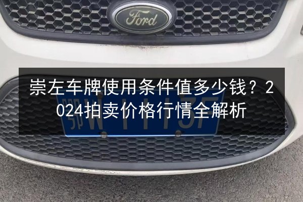 崇左车牌使用条件值多少钱？2024拍卖价格行情全解析 第2张