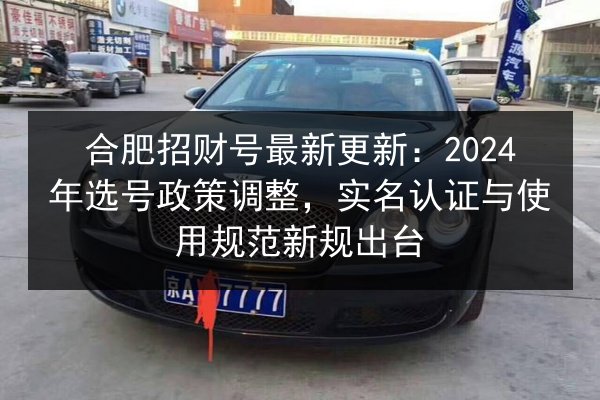 合肥招财号最新更新：2024年选号政策调整，实名认证与使用规范新规出台