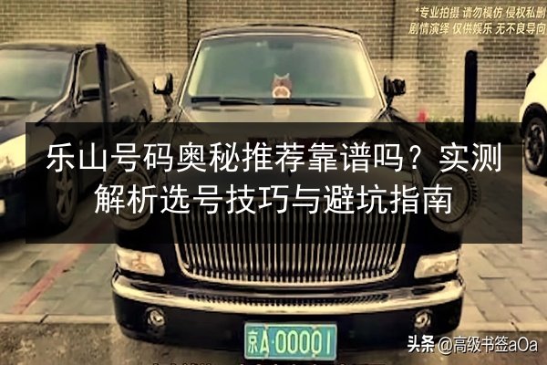 乐山号码奥秘推荐靠谱吗？实测解析选号技巧与避坑指南