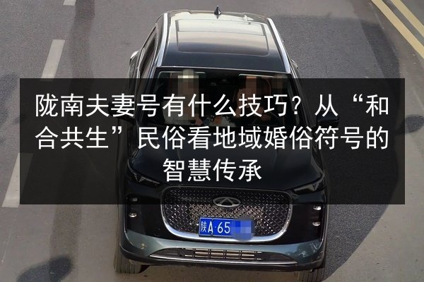 陇南夫妻号有什么技巧?从“和合共生”民俗看地域婚俗符号的智慧传承 第2张 陇南夫妻号有什么技巧?从“和合共生”民俗看地域婚俗符号的智慧传承 第2张