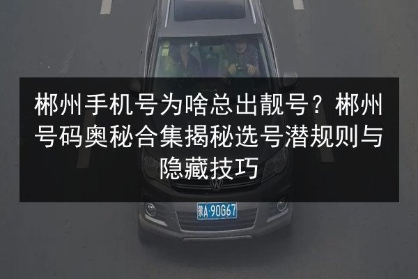 郴州手机号为啥总出靓号?郴州号码奥秘合集揭秘选号潜规则与隐藏技巧 第3张 郴州手机号为啥总出靓号?郴州号码奥秘合集揭秘选号潜规则与隐藏技巧 第3张