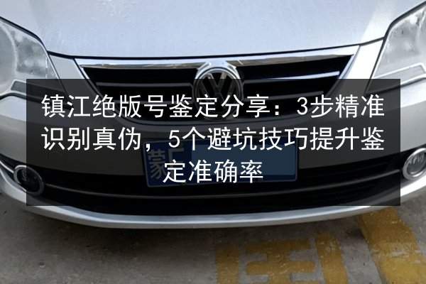 镇江绝版号鉴定分享：3步精准识别真伪，5个避坑技巧提升鉴定准确率 第2张