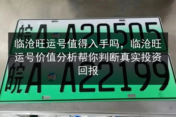 临沧旺运号值得入手吗，临沧旺运号价值分析帮你判断真实投资回报