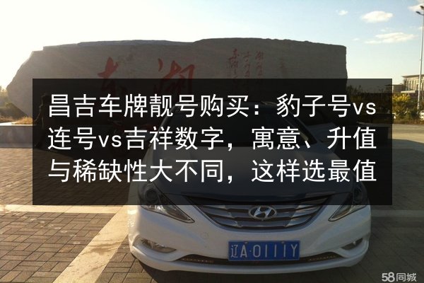 昌吉车牌靓号购买：豹子号vs连号vs吉祥数字，寓意、升值与稀缺性大不同，这样选最值 第2张