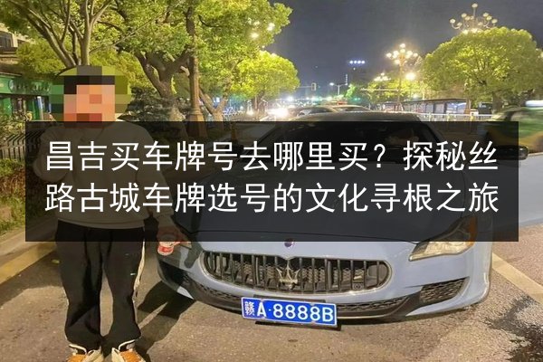 昌吉买车牌号去哪里买？探秘丝路古城车牌选号的文化寻根之旅 第2张