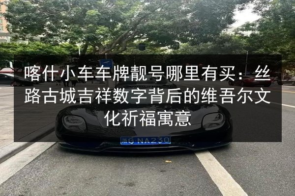 喀什小车车牌靓号哪里有买:丝路古城吉祥数字背后的维吾尔文化祈福寓意 第2张 喀什小车车牌靓号哪里有买:丝路古城吉祥数字背后的维吾尔文化祈福寓意 第2张