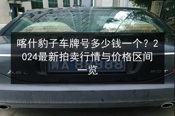 喀什豹子车牌号多少钱一个？2024最新拍卖行情与价格区间一览