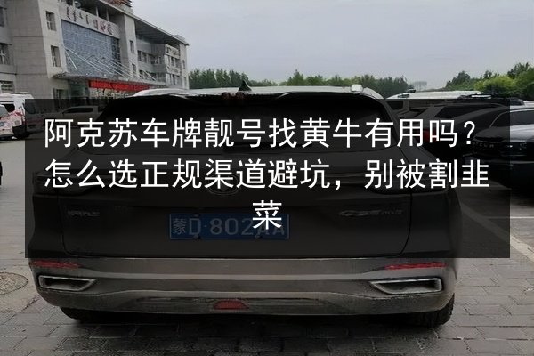 阿克苏车牌靓号找黄牛有用吗?怎么选正规渠道避坑,别被割韭菜 第2张 阿克苏车牌靓号找黄牛有用吗?怎么选正规渠道避坑,别被割韭菜 第2张