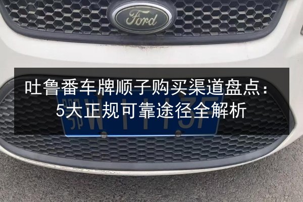 吐鲁番车牌顺子购买渠道盘点:5大正规可靠途径全解析 第2张 吐鲁番车牌顺子购买渠道盘点:5大正规可靠途径全解析 第2张