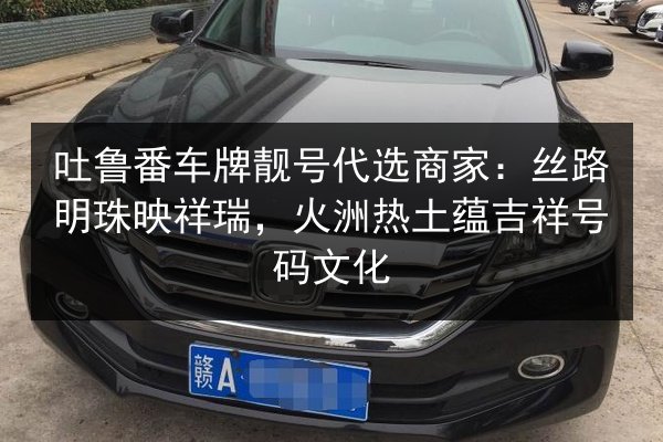吐鲁番车牌靓号代选商家:丝路明珠映祥瑞,火洲热土蕴吉祥号码文化 第3张 吐鲁番车牌靓号代选商家:丝路明珠映祥瑞,火洲热土蕴吉祥号码文化 第3张