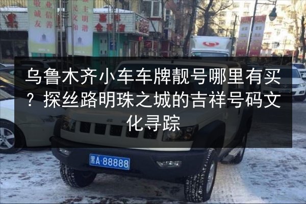 乌鲁木齐小车车牌靓号哪里有买？探丝路明珠之城的吉祥号码文化寻踪 第2张