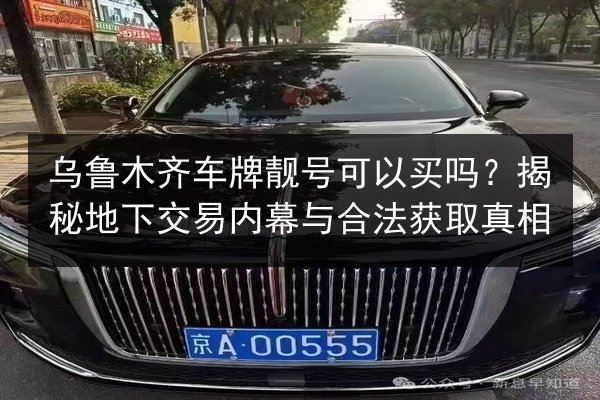 乌鲁木齐车牌靓号可以买吗？揭秘地下交易内幕与合法获取真相 第2张