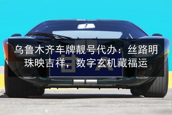 乌鲁木齐车牌靓号代办:丝路明珠映吉祥,数字玄机藏福运 第3张 乌鲁木齐车牌靓号代办:丝路明珠映吉祥,数字玄机藏福运 第3张