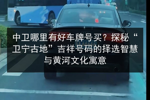 中卫哪里有好车牌号买?探秘“卫宁古地”吉祥号码的择选智慧与黄河文化寓意 第2张 中卫哪里有好车牌号买?探秘“卫宁古地”吉祥号码的择选智慧与黄河文化寓意 第2张