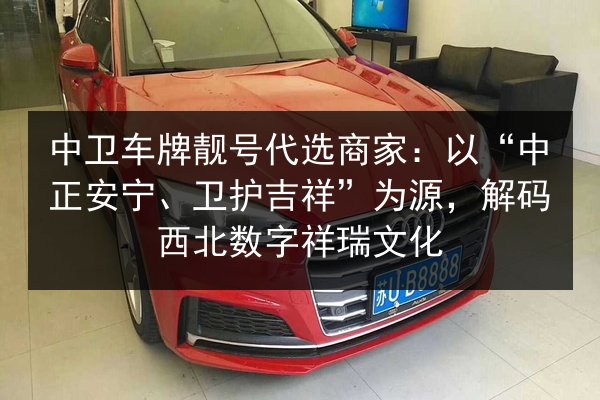 中卫车牌靓号代选商家:以“中正安宁、卫护吉祥”为源,解码西北数字祥瑞文化 第3张 中卫车牌靓号代选商家:以“中正安宁、卫护吉祥”为源,解码西北数字祥瑞文化 第3张