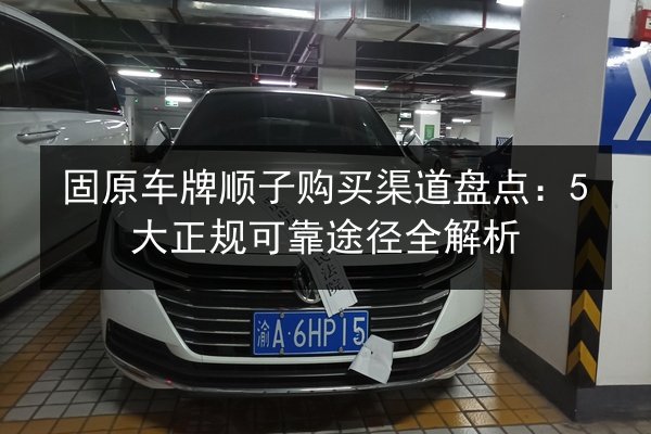 固原车牌顺子购买渠道盘点:5大正规可靠途径全解析 第3张 固原车牌顺子购买渠道盘点:5大正规可靠途径全解析 第3张