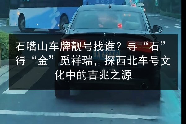 石嘴山车牌靓号找谁？寻“石”得“金”觅祥瑞，探西北车号文化中的吉兆之源 第3张