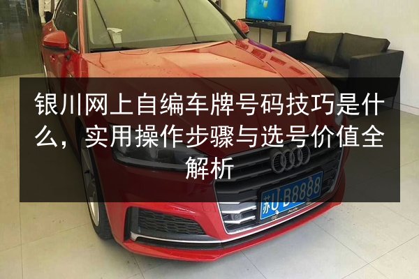 银川网上自编车牌号码技巧是什么,实用操作步骤与选号价值全解析 第2张 银川网上自编车牌号码技巧是什么,实用操作步骤与选号价值全解析 第2张