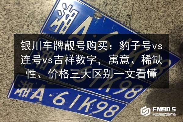 银川车牌靓号购买:豹子号vs连号vs吉祥数字,寓意、稀缺性、价格三大区别一文看懂 第2张 银川车牌靓号购买:豹子号vs连号vs吉祥数字,寓意、稀缺性、价格三大区别一文看懂 第2张