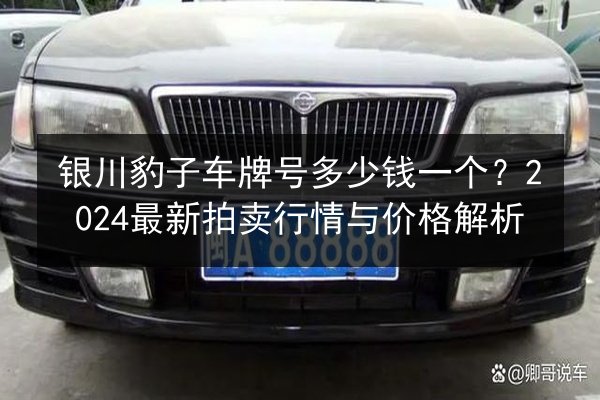 银川豹子车牌号多少钱一个?2024最新拍卖行情与价格解析 第2张 银川豹子车牌号多少钱一个?2024最新拍卖行情与价格解析 第2张
