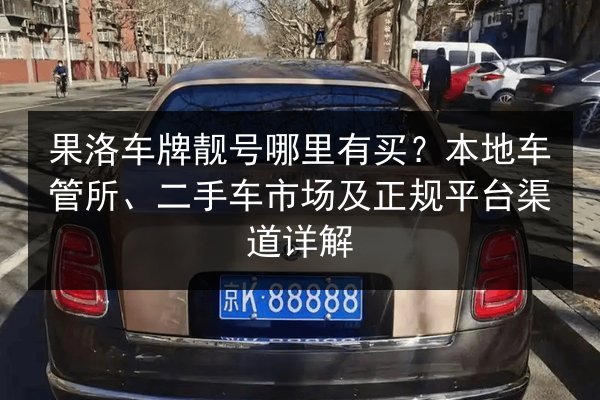 果洛车牌靓号哪里有买?本地车管所、二手车市场及正规平台渠道详解 第2张 果洛车牌靓号哪里有买?本地车管所、二手车市场及正规平台渠道详解 第2张