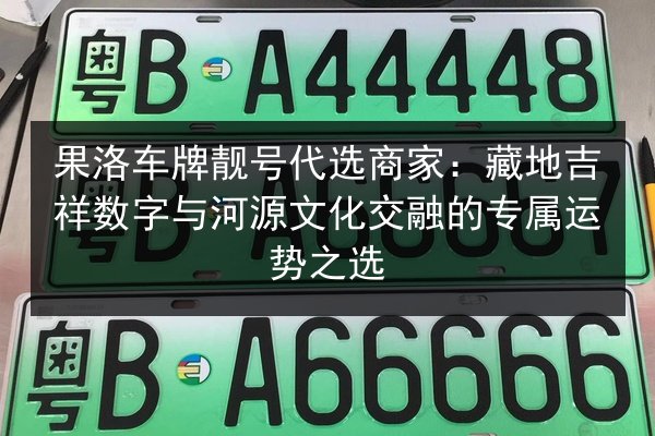 果洛车牌靓号代选商家:藏地吉祥数字与河源文化交融的专属运势之选 第2张 果洛车牌靓号代选商家:藏地吉祥数字与河源文化交融的专属运势之选 第2张
