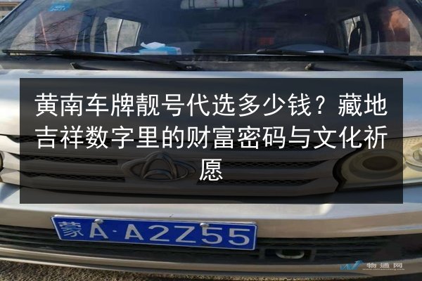 黄南车牌靓号代选多少钱？藏地吉祥数字里的财富密码与文化祈愿 第2张