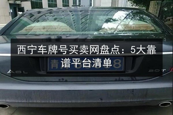 西宁车牌号买卖网盘点:5大靠谱平台清单 第3张 西宁车牌号买卖网盘点:5大靠谱平台清单 第3张