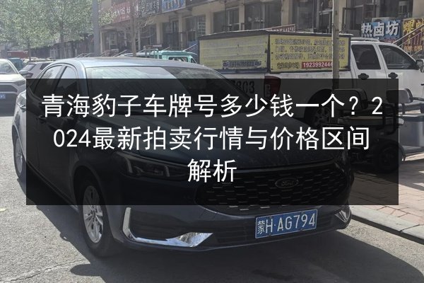 青海豹子车牌号多少钱一个？2024最新拍卖行情与价格区间解析