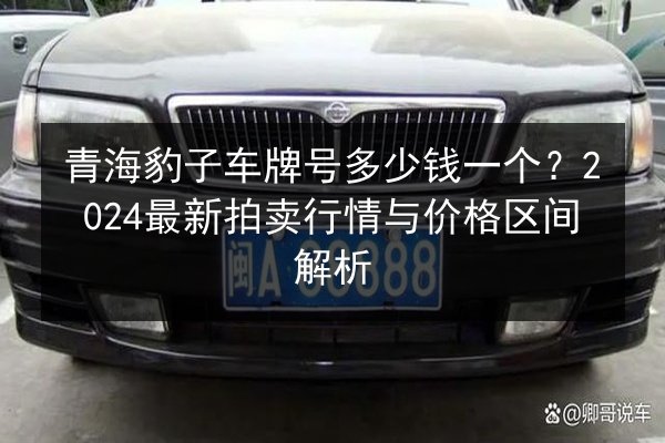 青海豹子车牌号多少钱一个？2024最新拍卖行情与价格区间解析 第3张