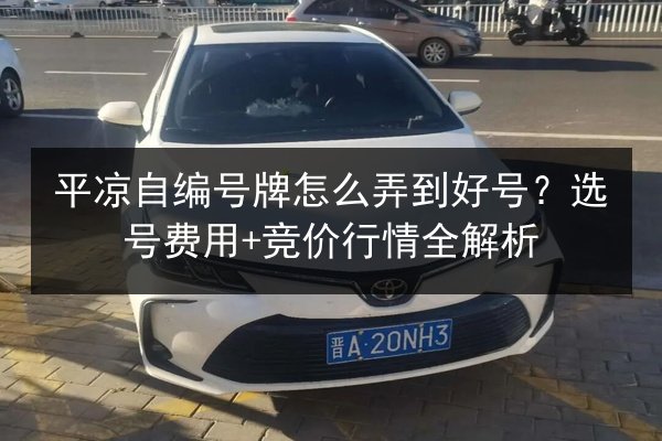 平凉自编号牌怎么弄到好号?选号费用+竞价行情全解析 第2张 平凉自编号牌怎么弄到好号?选号费用+竞价行情全解析 第2张