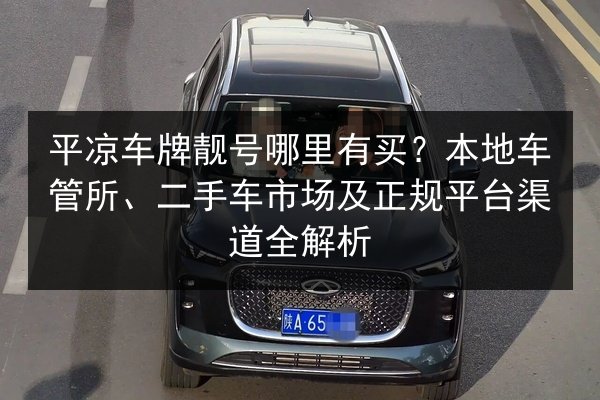 平凉车牌靓号哪里有买？本地车管所、二手车市场及正规平台渠道全解析 第2张