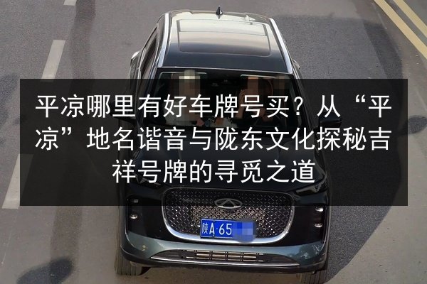 平凉哪里有好车牌号买？从“平凉”地名谐音与陇东文化探秘吉祥号牌的寻觅之道 第2张