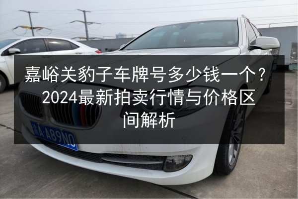 嘉峪关豹子车牌号多少钱一个？2024最新拍卖行情与价格区间解析 第2张