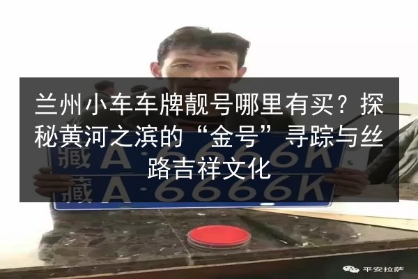 兰州小车车牌靓号哪里有买?探秘黄河之滨的“金号”寻踪与丝路吉祥文化 第2张 兰州小车车牌靓号哪里有买?探秘黄河之滨的“金号”寻踪与丝路吉祥文化 第2张