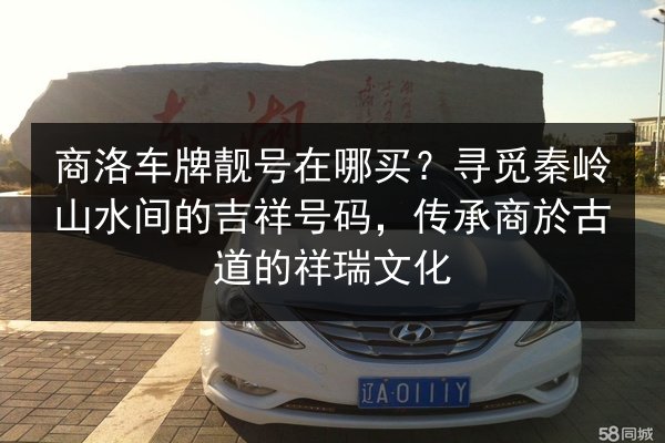 商洛车牌靓号在哪买?寻觅秦岭山水间的吉祥号码,传承商於古道的祥瑞文化 第1张 商洛车牌靓号在哪买?寻觅秦岭山水间的吉祥号码,传承商於古道的祥瑞文化 第1张